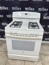 Ge Used Natural Gas Stove 30inches (Bisque) 