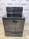 Whirlpool Used Electric Stove 220 volts (40/50 AMP) 30inches {no cord} (Black) 