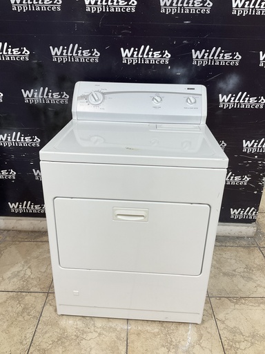 [102955] Kenmore Used Natural Gas Dryer 29inches (White)