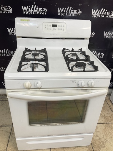 [102985] Frigidaire Used Gas Propane Stove 30inches (White) 