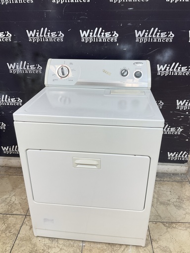 [102999] Whirlpool Used Natural Gas Dryer 29inches (white)
