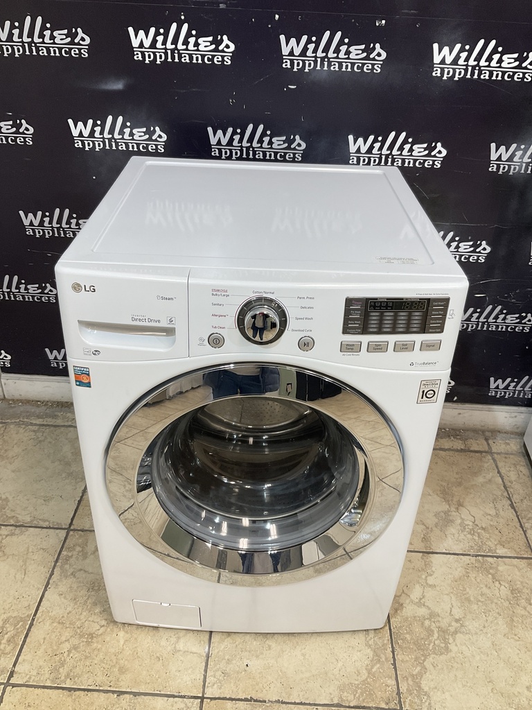 Lg Used Washer Front-load 27inches (White) 