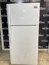 Frigidaire Used Refrigerator Top and Bottom 30x65 1/2” (White) 