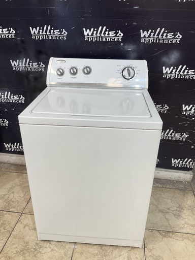 [103052] Whirlpool Used Washer Top-load 27inches (White) 