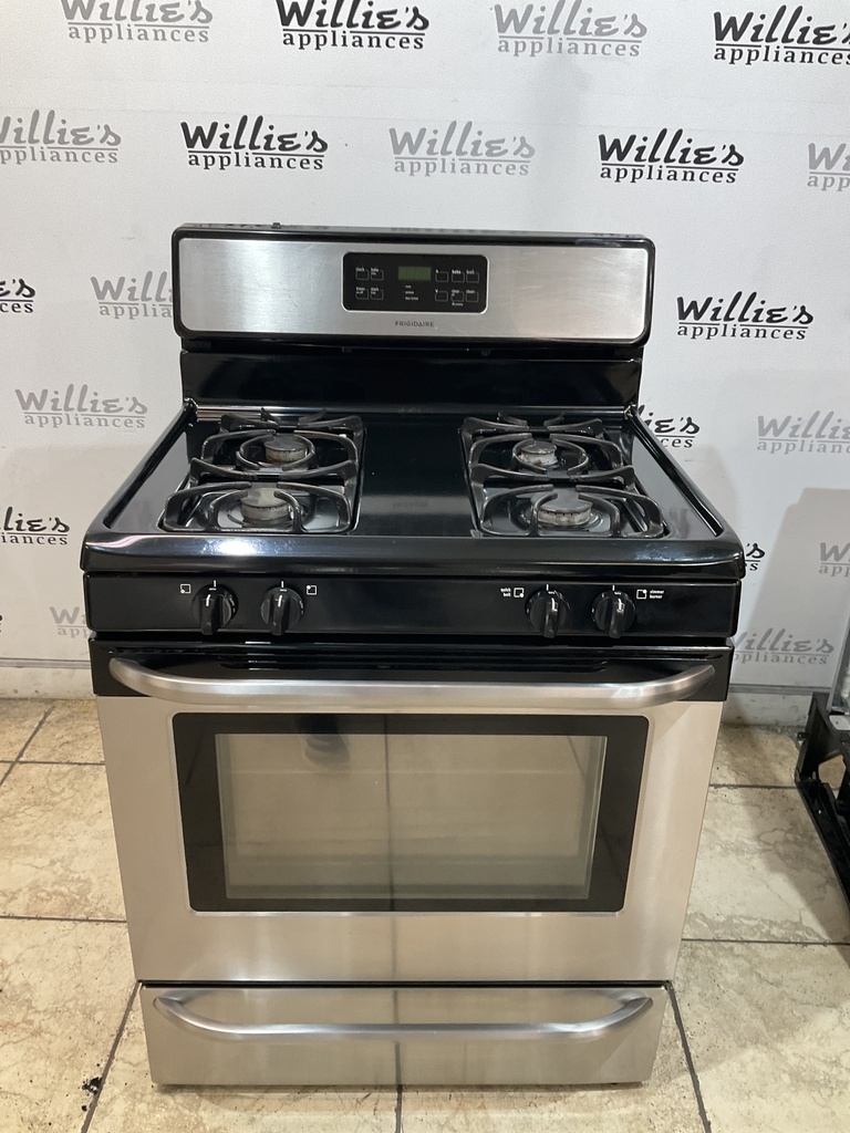 Frigidaire Used Natural Gas Stove 30inches (Stainless Steel) 