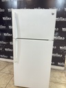 Ge Used Refrigerator Top and Bottom 28x61 (White) 