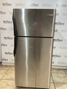 Frigidaire Used Refrigerator Top and Bottom 30 1/2” x 65 1/2” (Stainless Steel) 