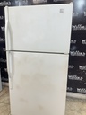 Whirlpool Used Refrigerator Top and Bottom 33x66 (White) 