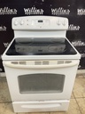 Ge Used Electric Stove 220volts (40/50 AMP) 30inches {no cord} (White) 