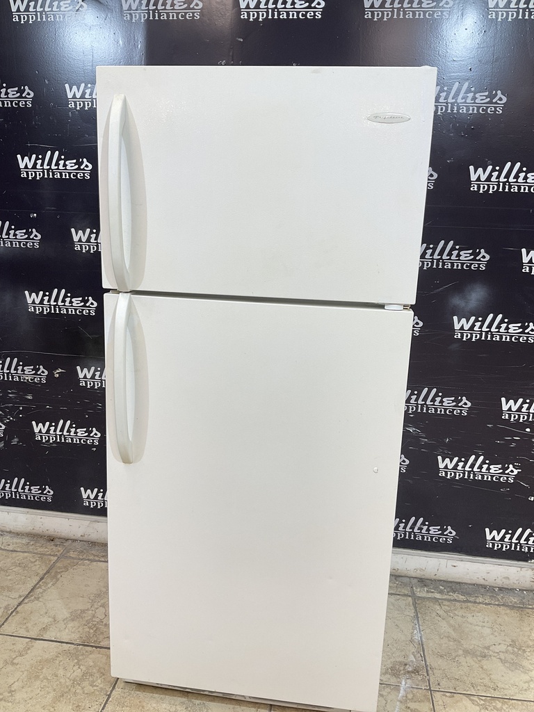 Frigidaire Used Refrigerator Top and Bottom 28 1/2” x 64 1/2” (White) 