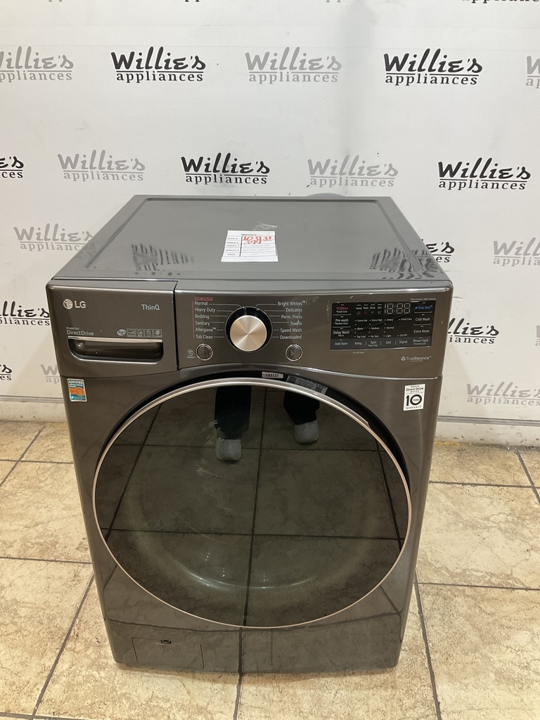 Lg Used Washer Front-load 27inches (Dark Grey) 