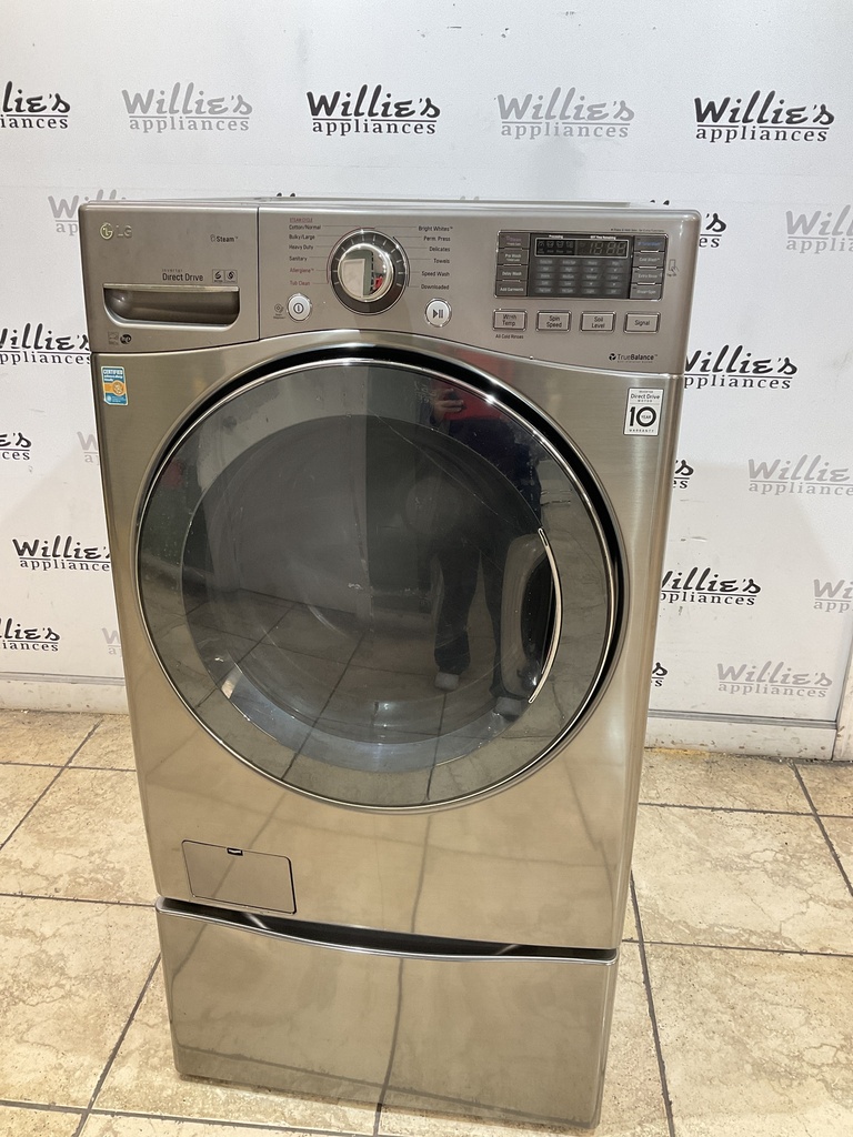 Lg Used Washer Front-load 27inches (Grey)