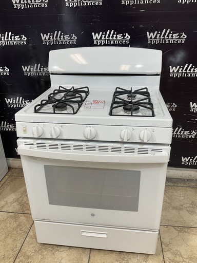 [103155] Ge Used Natural Gas Stove 30inches (White)