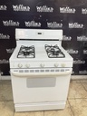 Hotpoint Used Natural Gas Stove 30inches (White) 