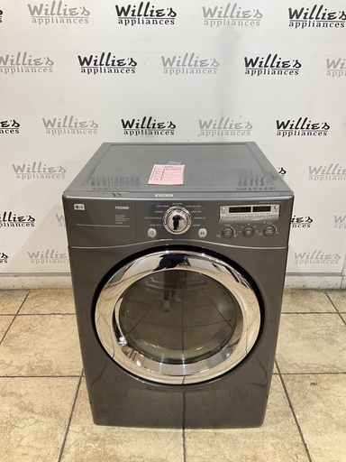 [103176] Lg Used Natural Gas Dryer 27inches (grey) 
