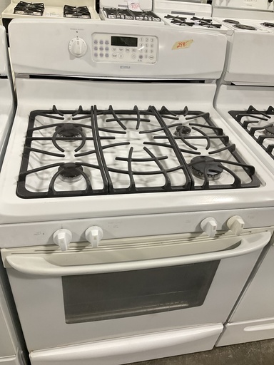 [103241] Kenmore Used Natural Gas Stove 30inches (White)