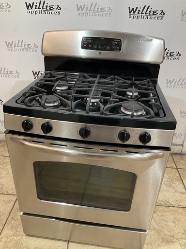 [103252] Ge Used Gas Propane Stove 30inches (Stainless Steel) 