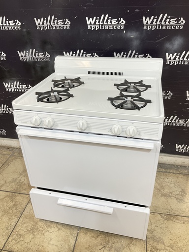 [103269] Premier Used Natural Gas Stove 30inches (White) 