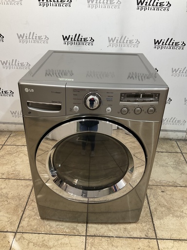 [103242] Lg Used Gas Propane Dryer 27inches (Grey) 