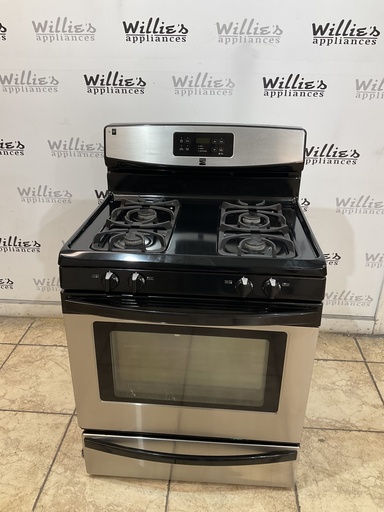 [103273] Kenmore Used Natural Gas Stove 30inches (Stainless Steel) 