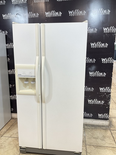 [103307] Kenmore Used Refrigerator Side by Side 32 1/2” x 66 1/2” 