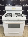 Frigidaire Used Natural Gas Stove 30inches (White) 