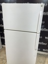 Ge Used Refrigerator Top and Bottom 28x64 1/2” (White) 