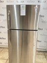 Frigidaire Used Refrigerator Top and Bottom 30x66 (Stainless Steel) 