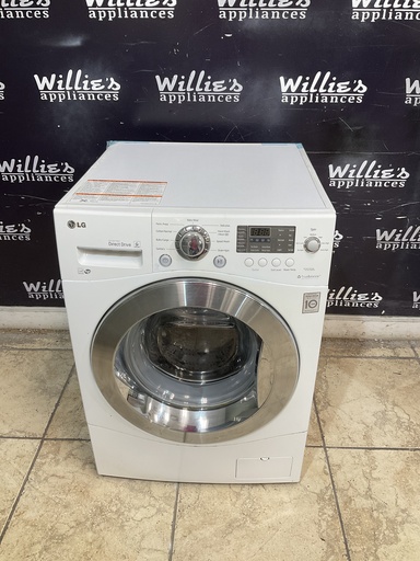 [103495] Lg Used Washer Front-load 23 1/2” (White)