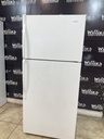 Whirlpool Used Refrigerator Top and Bottom 28x63 (White) 
