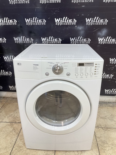 [103504] Lg Used Natural Gas Dryer 27inches (White) 