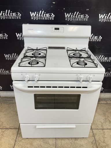 [103518] Frigidaire Used Natural Gas Stove 30inches (White) 