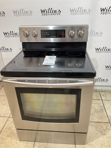 [103523] Samsung Used Electric Stove 220volts (40/50 AMP) 30inches {3 prong} (Stainless steel) 