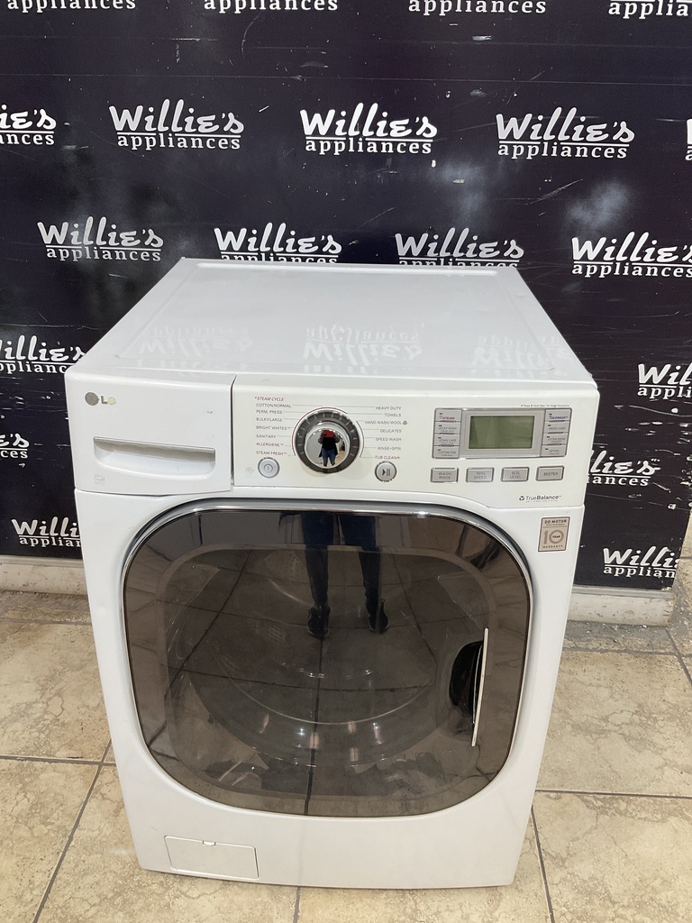 Lg Used Washer Front-load 27inches (White) 