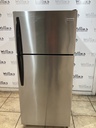 Frigidaire Used Refrigerator Top and Bottom 28 1/2” x 65” (Stainless Steel) 