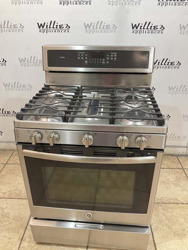 [103631] Ge Used Natural Gas Stove 30inches (Stainless Steel) 
