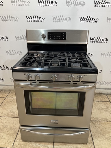 [103641] Frigidaire Used Natural Gas Stove 30inches (Stainless Steel) 