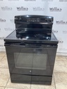 Ge Used Electric Stove 220volts (40/50 AMP) 30inches {no cord} (Black) 