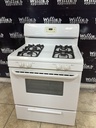 Frigidaire Used Natural Gas Stove 30inches (White) 