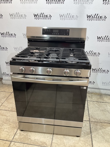 [103670] Samsung Used Natural Gas Stove 30inches (Stainless Steel) 