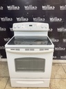 Ge Used Electric Stove 30inches {no cord} (White) 