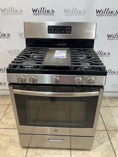 [103748] Ge Used Gas Propane Stove 30inches (Stainless Steel) 