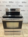 Samsung Used Electric Stove 220volts (40/50) 30inches {3 prong} (stainless steel) 