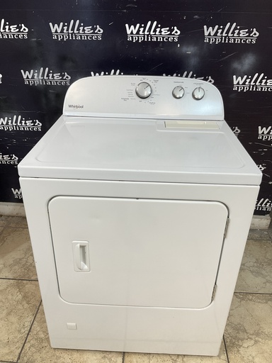 [103741] Whirlpool Used Electric Dryer 220volts (30 AMP) 29inches {4 prong} (White) 