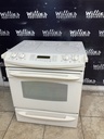 Ge Used Electric Stove 220volts (40/50 AMP) 30inches {4 prong} (Bisque) 