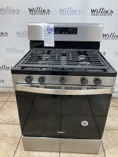 [103781] Whirlpool Used Natural Gas Stove 30inches