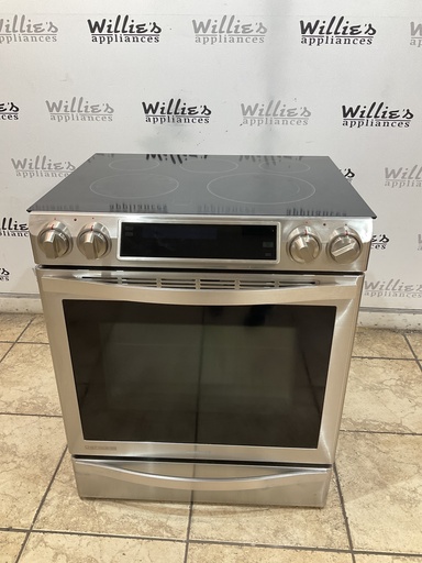 [103783] Samsung Used Electric Stove 30inches {no cord} 