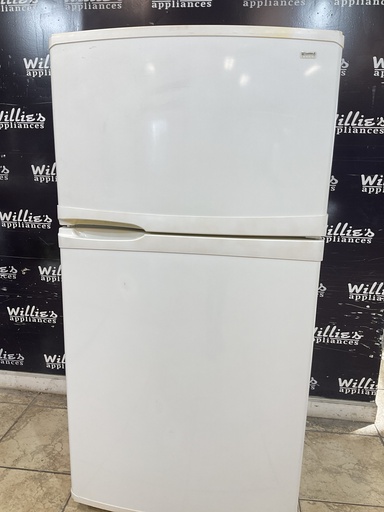 [103799] Kenmore Used Refrigerator Top and Bottom 33 1/2” x66 (White) 