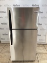 Frigidaire Used Refrigerator Top and Bottom 28x60 (Stainless Steel) 