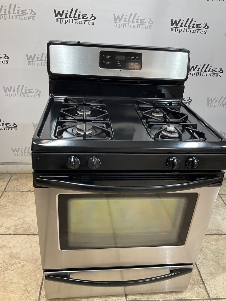 Frigidaire Used Natural Gas Stove 30inches (Stainless Steel) 
